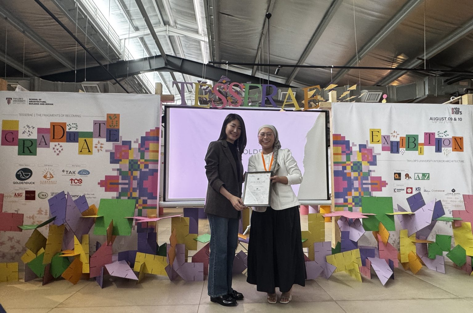 CINEMAGICA Malaysia sponsorship for Taylor University Graduation Exhibition 2025