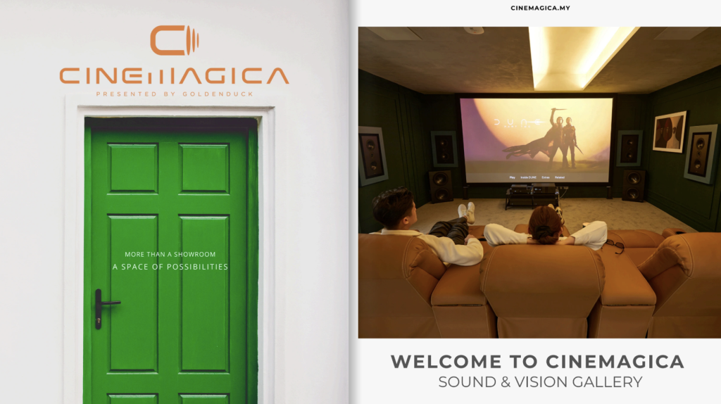 CINEMAGICA by GOLDENDUCK MALAYSIA at Sound & Vision Gallery